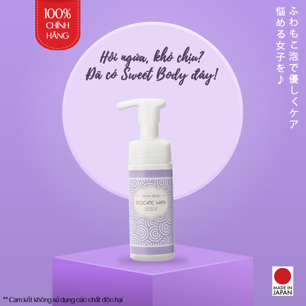 Dung dịch vệ sinh phụ nữ Nhật Bản - SWEET BODY