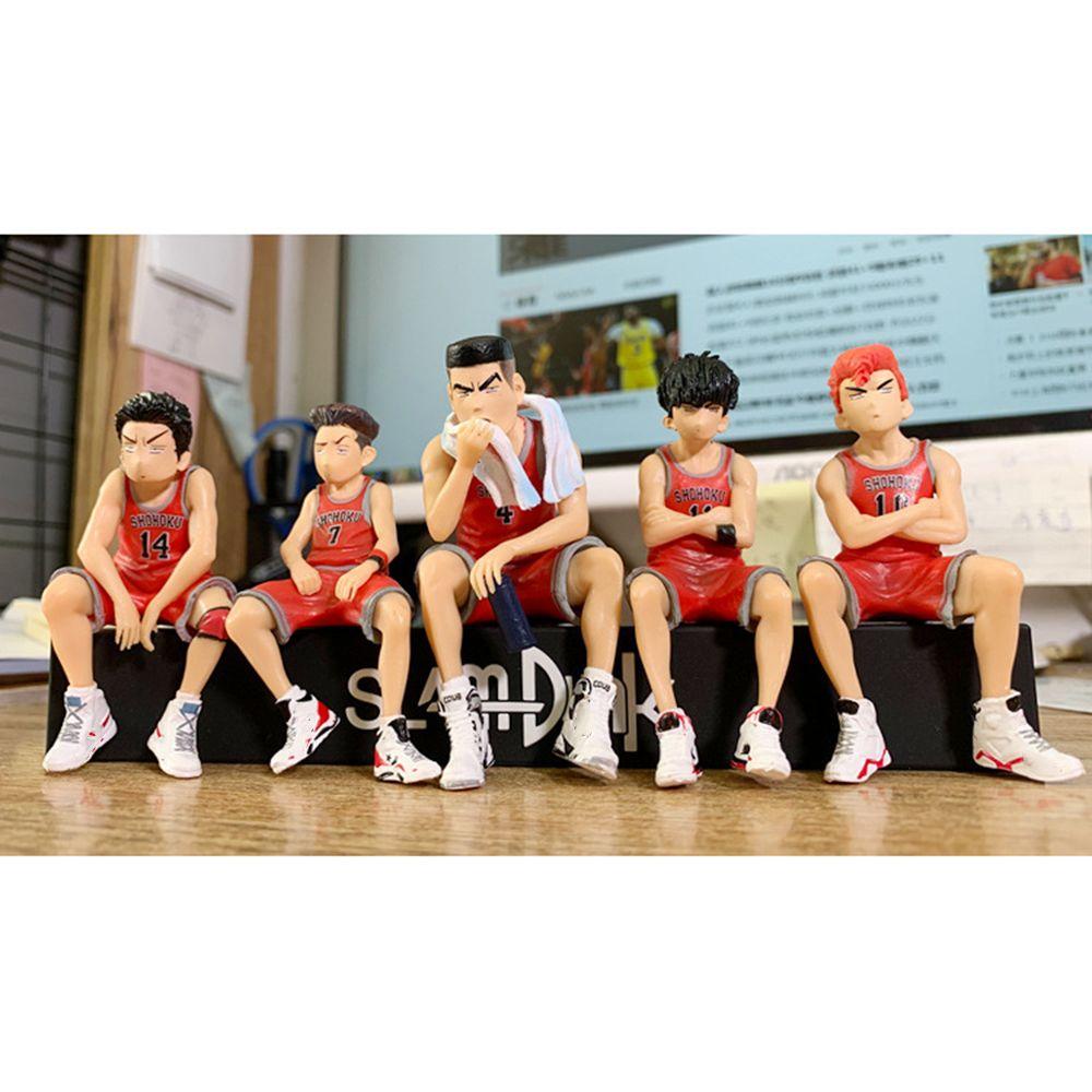 JONYE Bộ 5 Đồ trang trí Nhân Vật Trong SLAM DUNK Thiết Kế Sáng Tạo Dùng Trang Trí