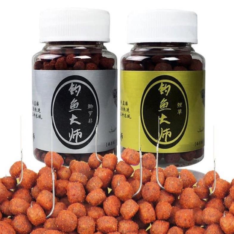 Mồi cá dạng viên cám dễ sử dụng hàng sale bão mạnh đồ câu FISHING_HD