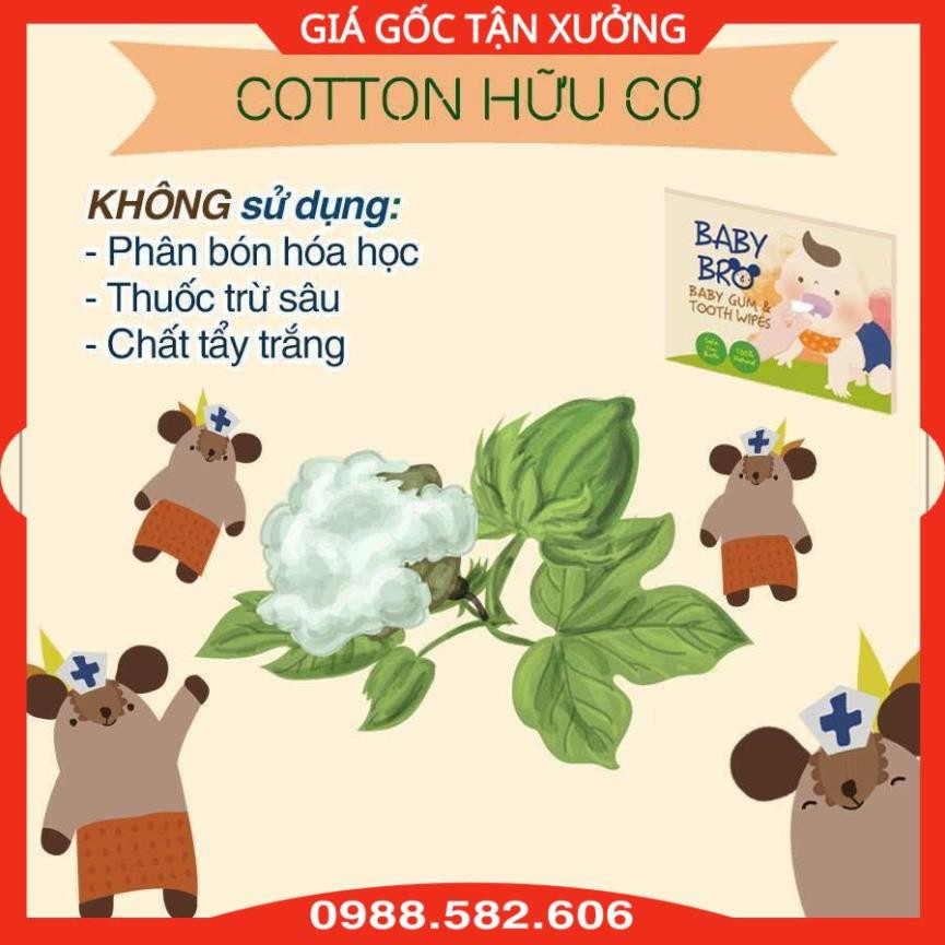 Tưa Lưỡi Cao Cấp Hàn Quốc Baby Bro, Gạc Rơ Lưỡi Cho Bé Sơ Sinh - 8809262393316