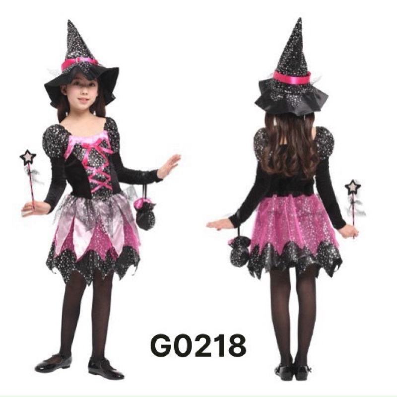 Bộ hoá trang phù thuỷ Halloween các mẫu