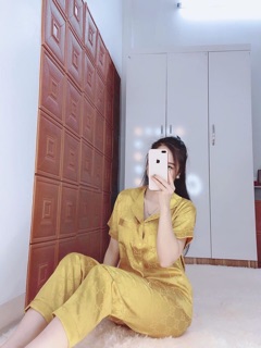 Bộ lụa gấm 3 màu