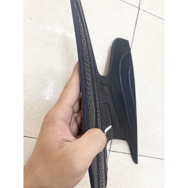 Thảm lót sàn, thảm để chân xe Vision 2014-2021. Loại dày bền, vân tổ ong chống trượt. Hạn chế dính bùn đất