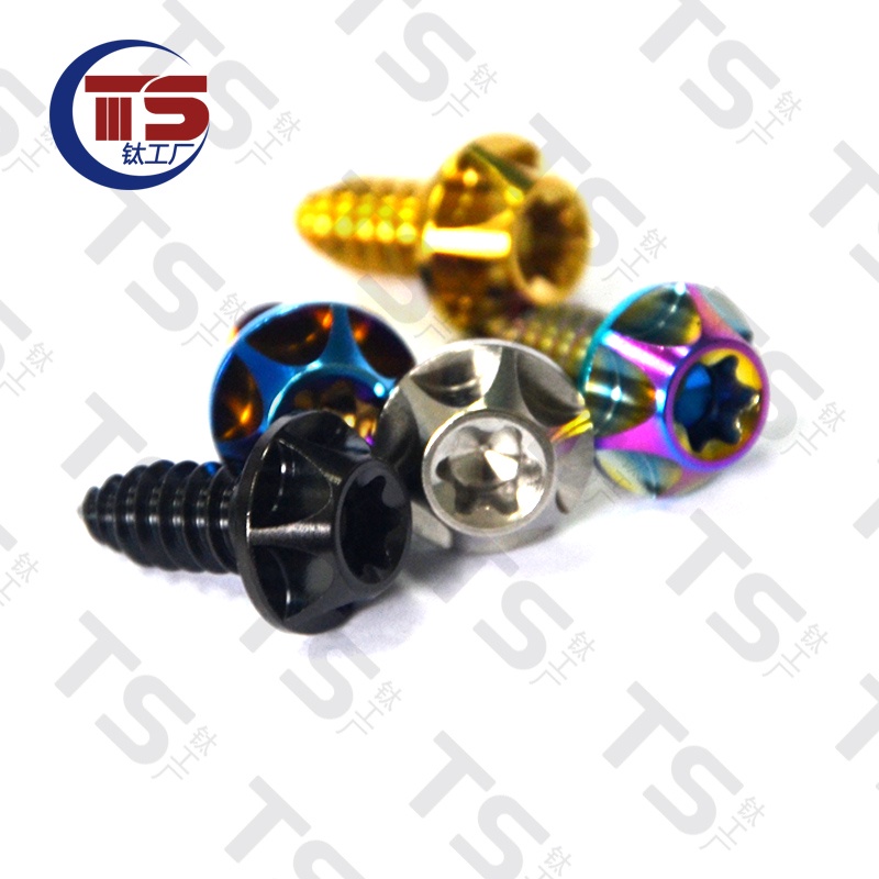 Vỏ Bọc Dây Cáp Xe Hơi TC4 M6 M6X15mm Bằng Hợp Kim Titan