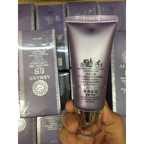 Kem nền che khuyết điểm armame bb vỏ tím