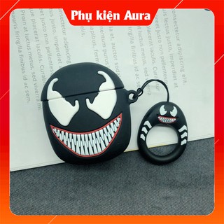 Vỏ tai nghe Airpods hình Marvel đẹp - Chất liệu Silicon - Hình venom cực ngầu - Case Airpods bảo vệ đẹp - Phukienaura