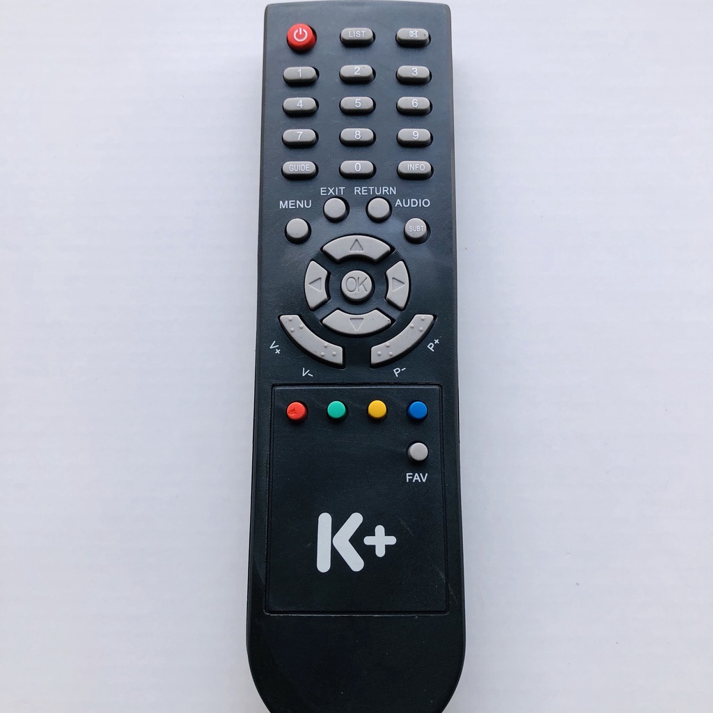 Điều khiển đầu thu k+ đời cũ loại k+ sd smardtv model stb111-vst-mtc01