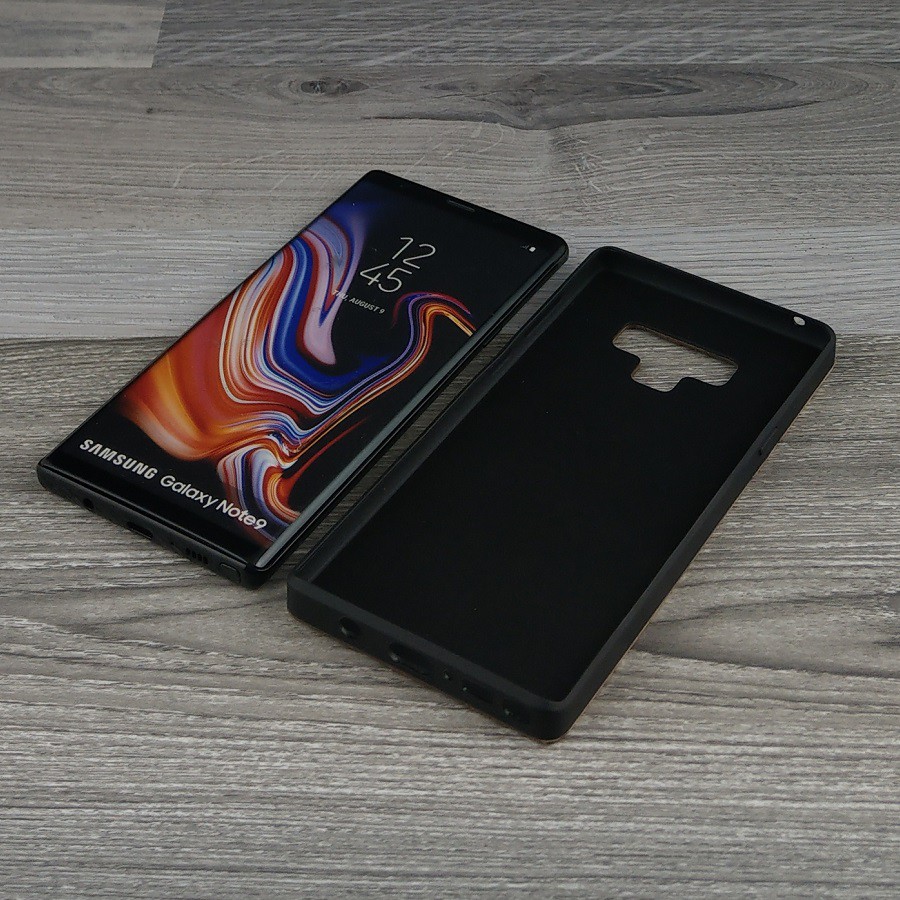 Ốp Lưng Samsung Galaxy Note 9 Gỗ Tự Nhiên Màu Nâu Đất