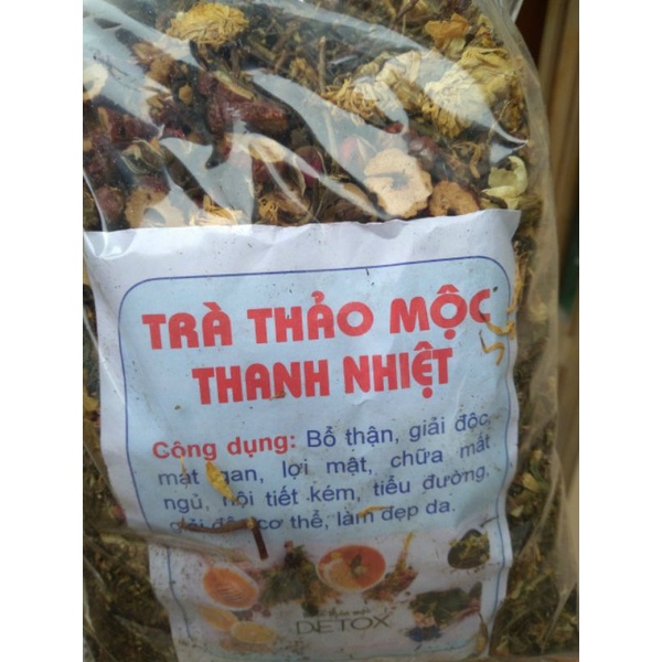 Trà thảo mộc thanh nhiệt đẹp da.mát gan 1 túi 500g