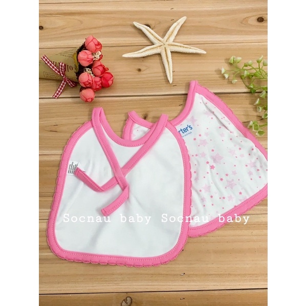 Yếm sơ sinh Carter nhập khẩu Thái Lan - cotton siêu mềm, giữ ấm tốt cho bé