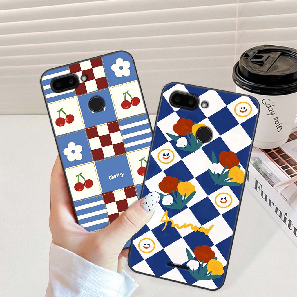 Ốp Xiaomi Redmi 6 họa tiết hoa, gấu thời trang, ốp dẻo bền đẹp