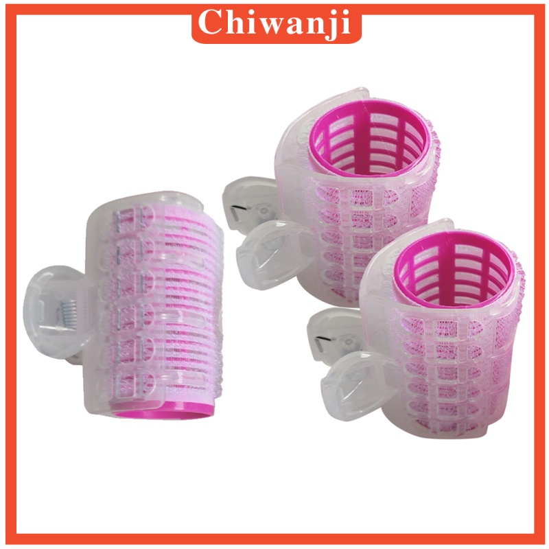 [Chiwanji] Dụng Cụ Uốn Tóc Ma Thuật Tạo Kiểu Gợn Sóng Màu Hồng Dành Cho Salon