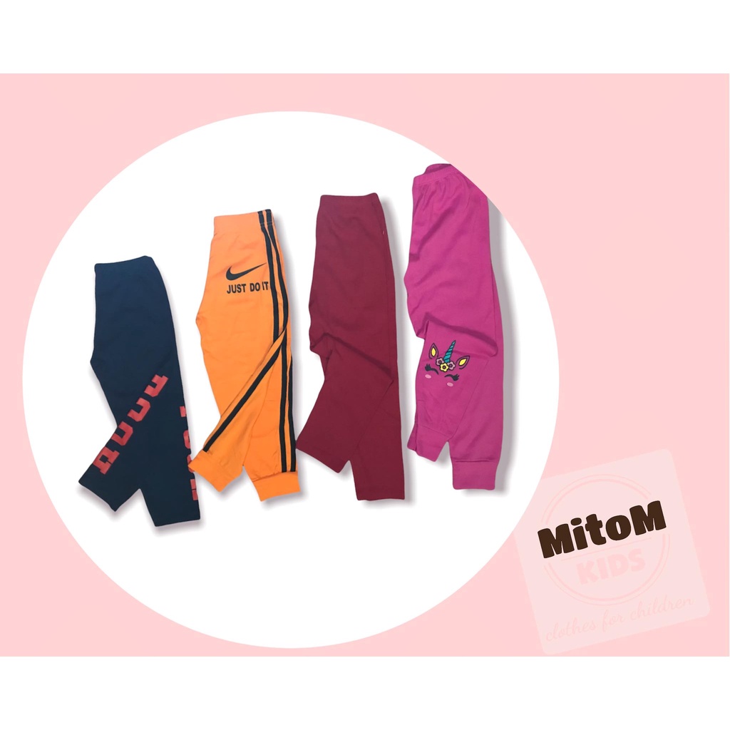 [SALE SỐC] Quần dài bé gái ♥️ FREESHIP ♥️ Chất thun cotton, thun gân mềm mịn, co giãn tốt, màu sắc tươi sáng