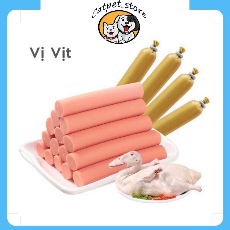 Xúc xích cho chó mèo hamster  thanh 15g,Xúc xích thú cưng _ CATPET