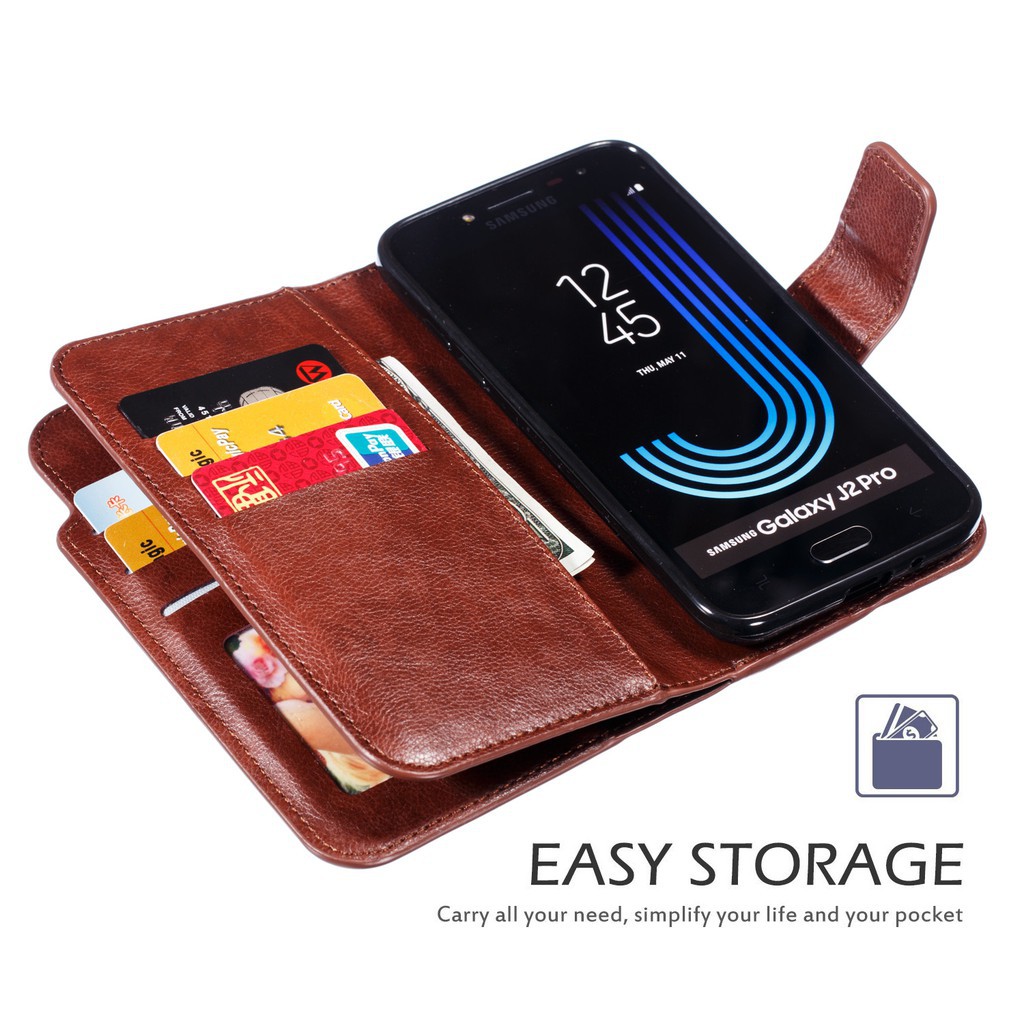 Bao da điện thoại bảo vệ toàn diện thời trang cho Samsung Galaxy J2Pro2018 J4 / J6 /J8 EU 2018 | BigBuy360 - bigbuy360.vn