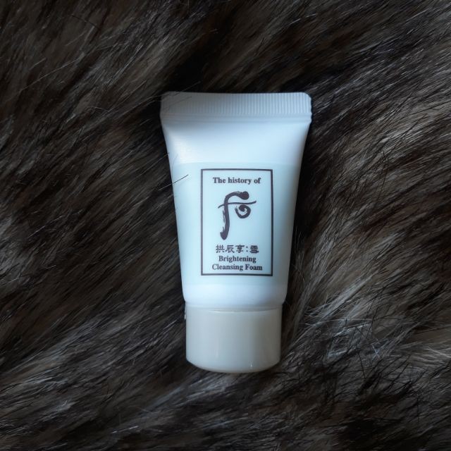 Sữa rửa mặt Whoo làm trắng da_ 13ml