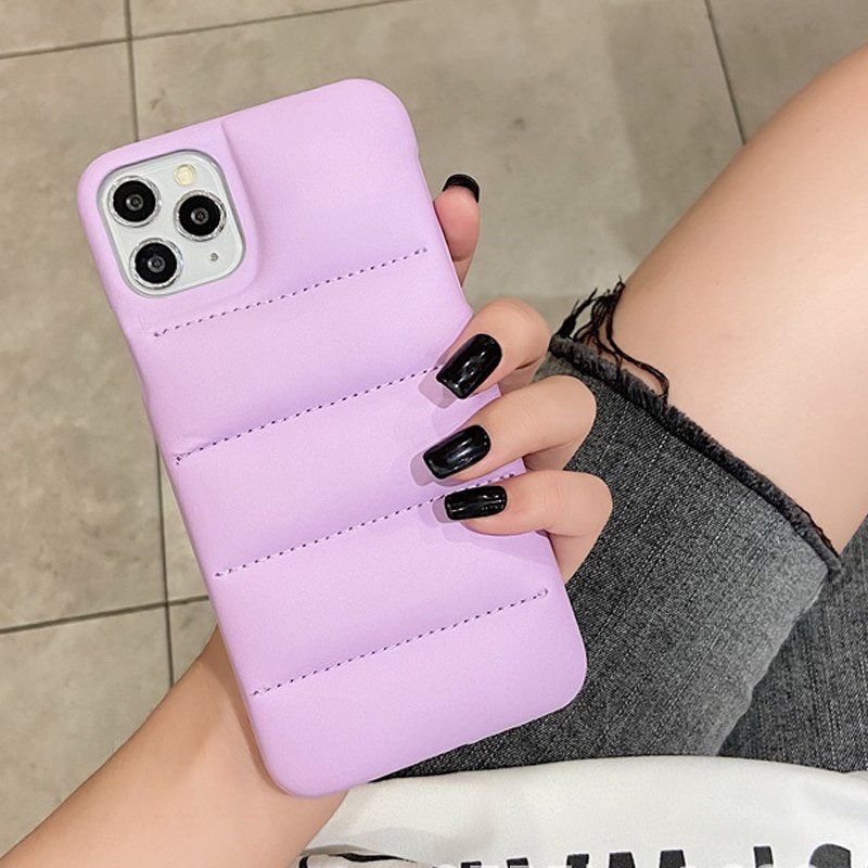 Ốp Điện Thoại Silicon Mềm Hình Áo Khoác Phao Mini Thời Trang Cho iPhone 14 13 Pro MAX 12 13 14 Pro MAX