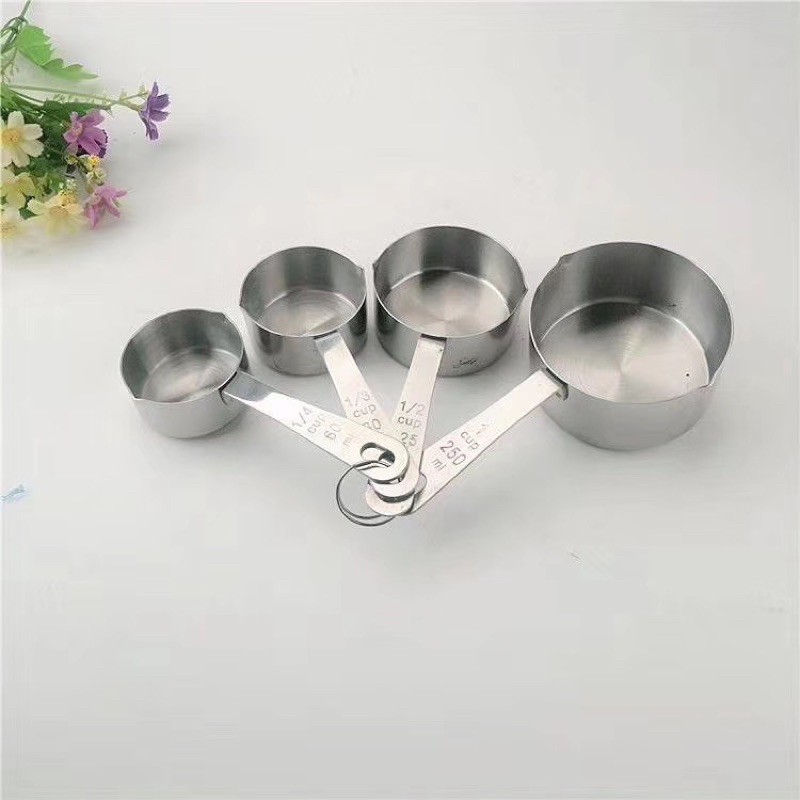 Bộ cup đong inox (4 chi tiết)