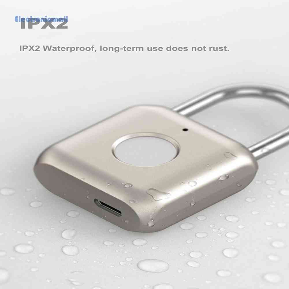 Ổ Khóa Cửa Vân Tay Thông Minh Sạc USB Mall01.vn