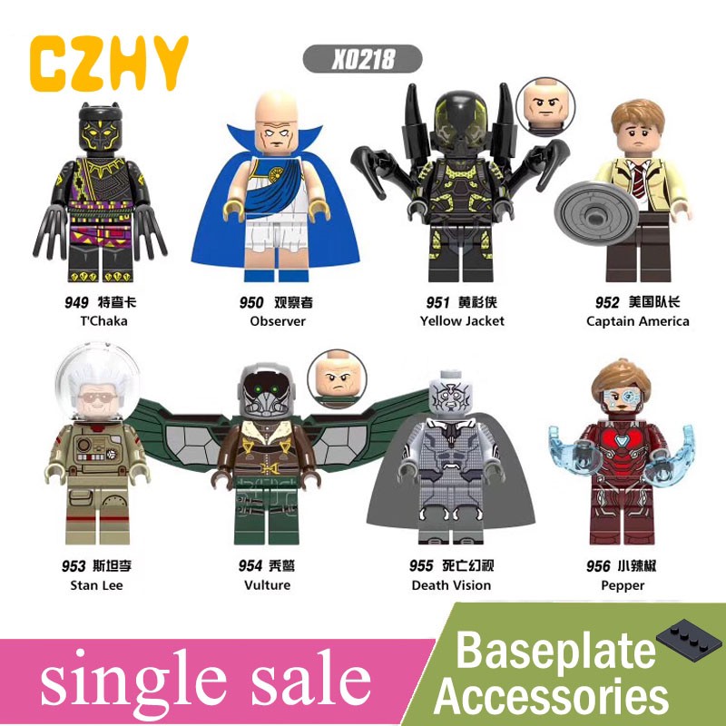 Bộ Lắp Ghép Mô Hình Siêu Anh Hùng Stan Lee X0218