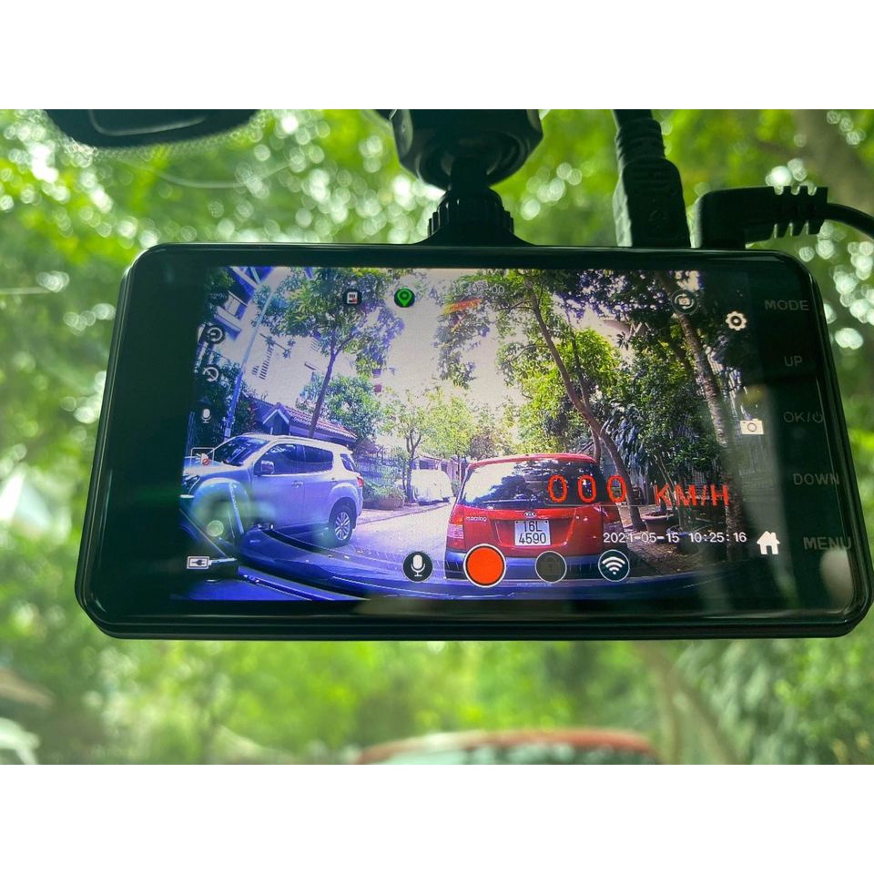 Cam hành trình x4 Plus có Gps hiển thị tốc độ và kết nối điện thoại | BigBuy360 - bigbuy360.vn