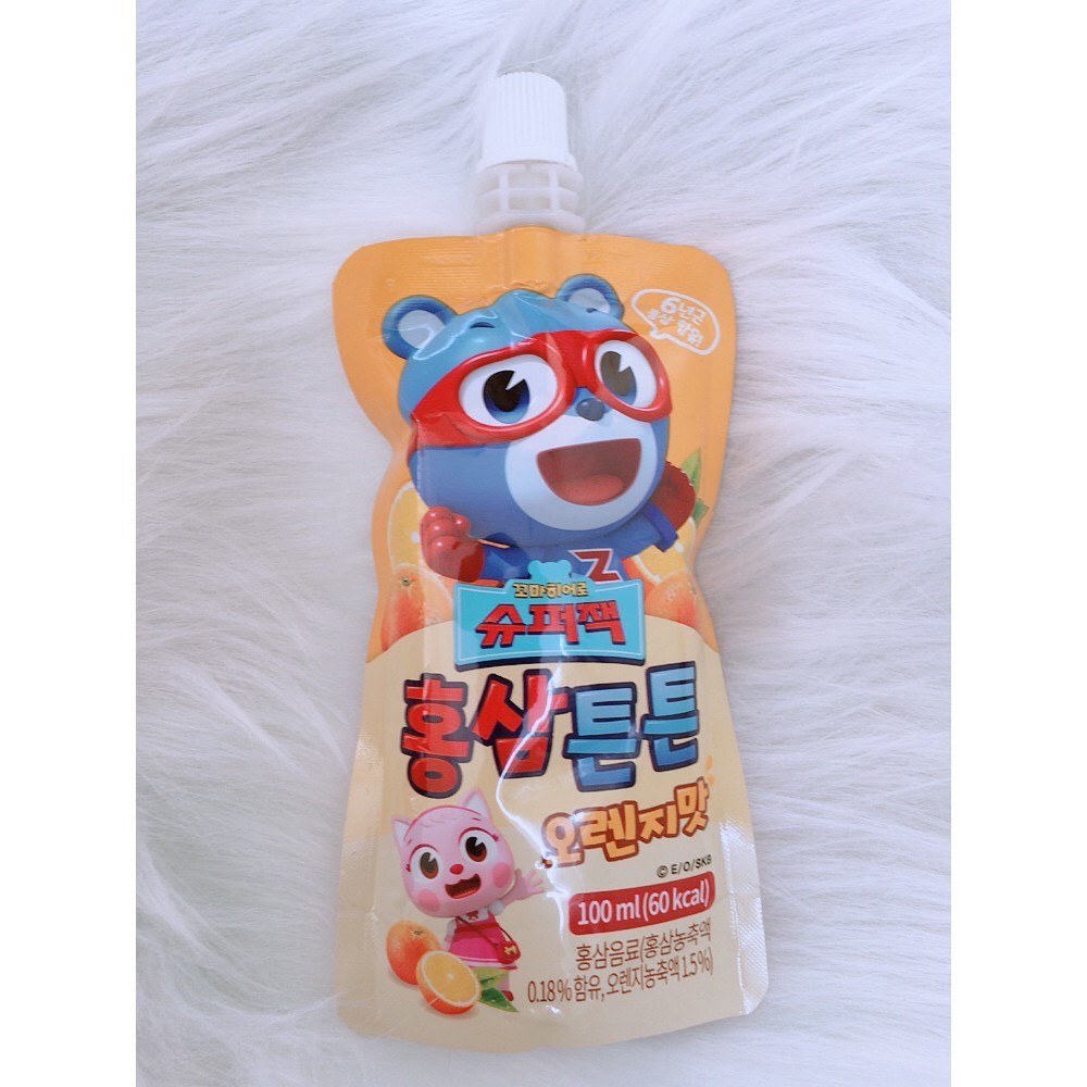 Nước hồng sâm - Vị Cam Super Z cho Bé yêi