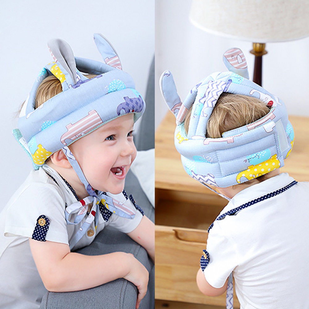 Mũ Bảo Hiểm Bảo Vệ Chống Va Chạm Mềm Mại Thoải Mái Dễ Thương An Toàn Cho Bé Tập Đi Sự Bảo Vệ