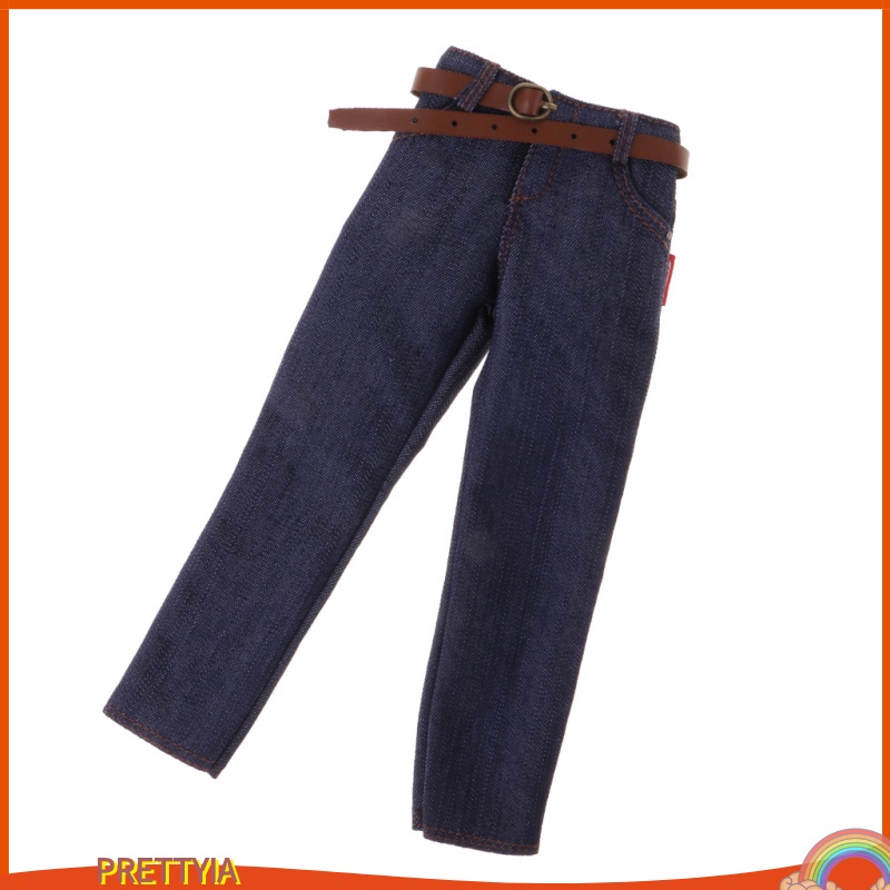 Quần jean dài tỷ lệ 1/6 cho mô hình nhân vật nam 12 inch chất lượng cao