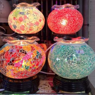 Đèn xông tinh dầu pha lê cao cấp size lớn