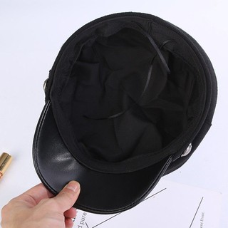 Mũ beret thủy thủ đen