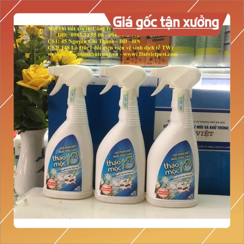 chế phẩm diệt muỗi , kiến , gián Thảo Mộc chiết xuất từ cúc Hoạ Mi