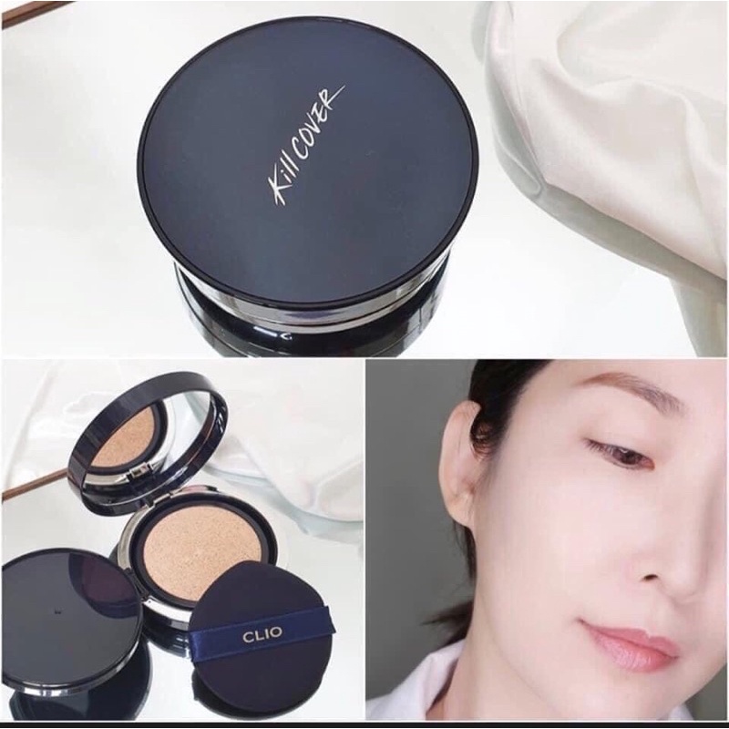 Phấn Nước Clio Kill Cover Founwear SPF 50+ PA++++ Kèm Lõi Cushion Clio Kill Cover Founwear