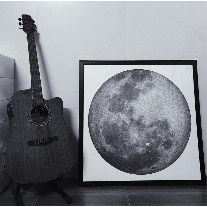 Bộ Tranh Ghép Xếp Hình 1000 Mảnh Jigsaw Puzzle Chủ Đề Hành Tinh Đường Kính Kích Thước 70*70cm, Đồ Chơi Cho Bé