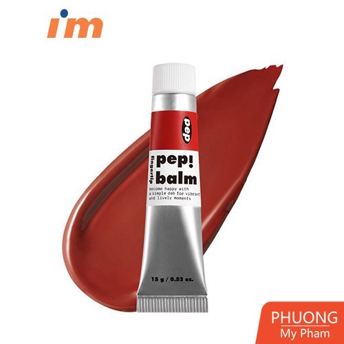 Son Dưỡng Môi Có Màu Má Hồng I'm Meme Pep! Balm 15g [IM001]