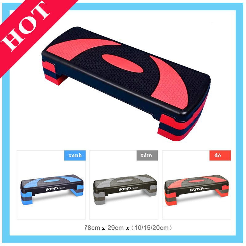 🎁 Bục tập aerobic 3 mức điều chỉnh độ cao ❤️ FREE SHIP ❤️ bục nhảy thể dục nhịp điệu [ HOT ]