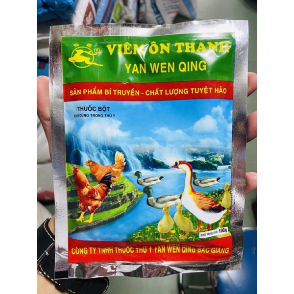 VIÊM ÔN THANH DẠNG BỘT 100g