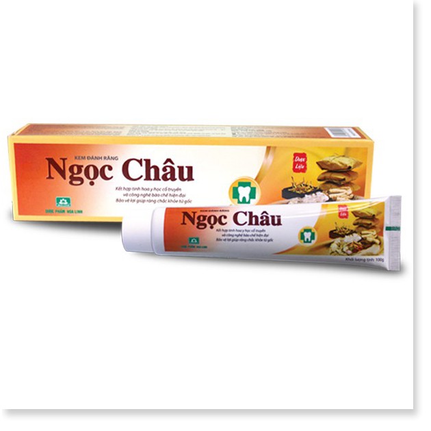 Kem Đánh Răng Dược Liệu Ngọc Châu 100gr