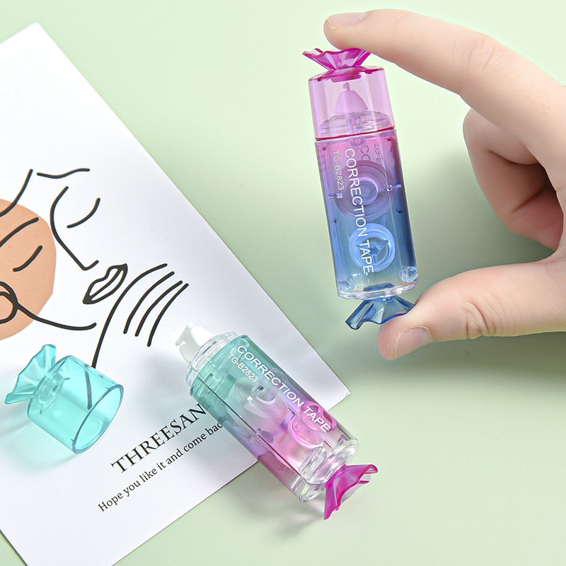 Bút Xóa Dạng Bút Bản Rộng 5M Dài 5Mm Họa Tiết Hoạt Hình Dễ Thương