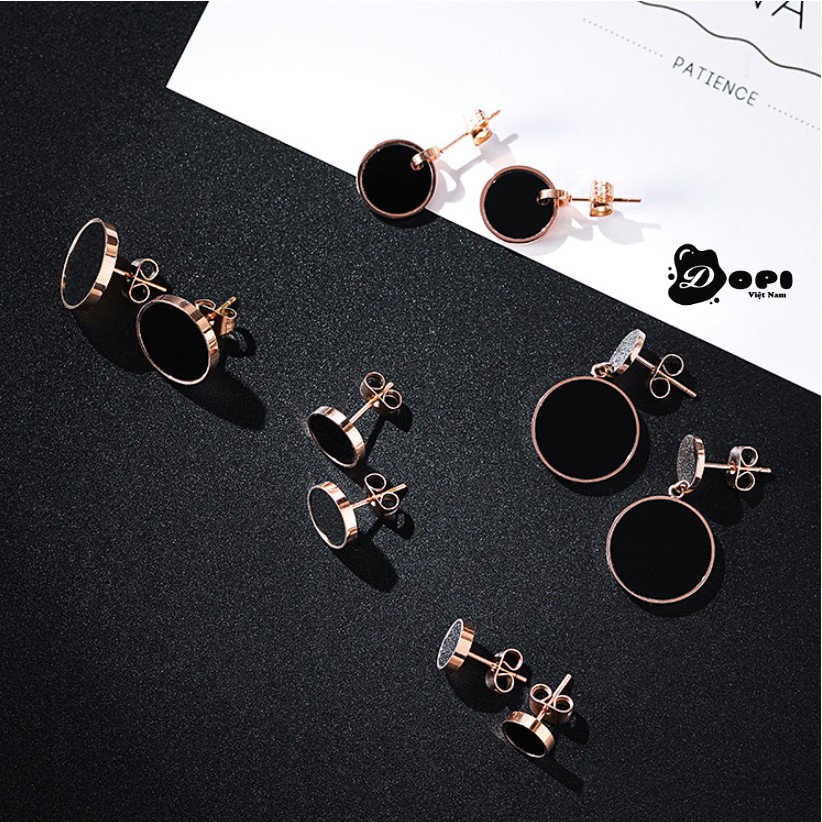 Bông tai form ngắn cá tính