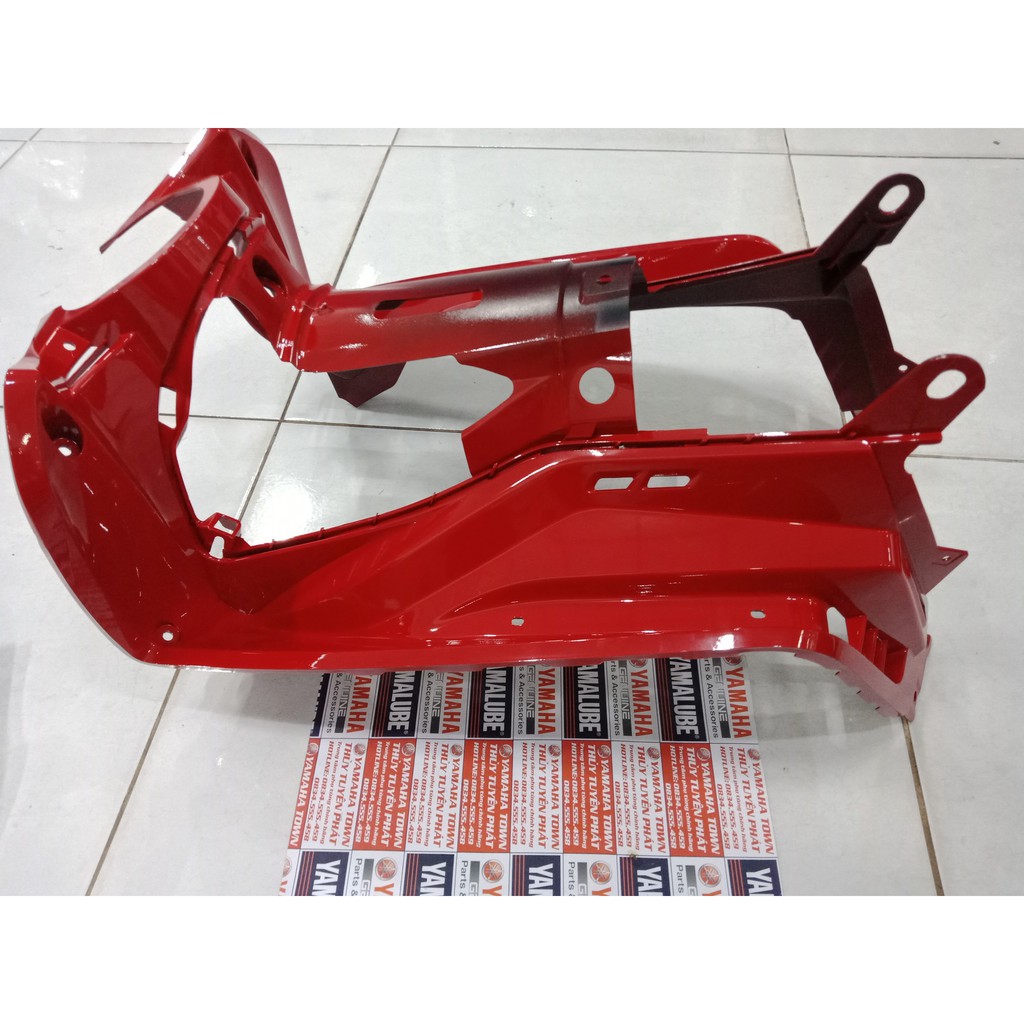 Yếm ổ khóa đỏ bóng Ex135 đời 2006 đến 2010 zin chính hãng Yamaha