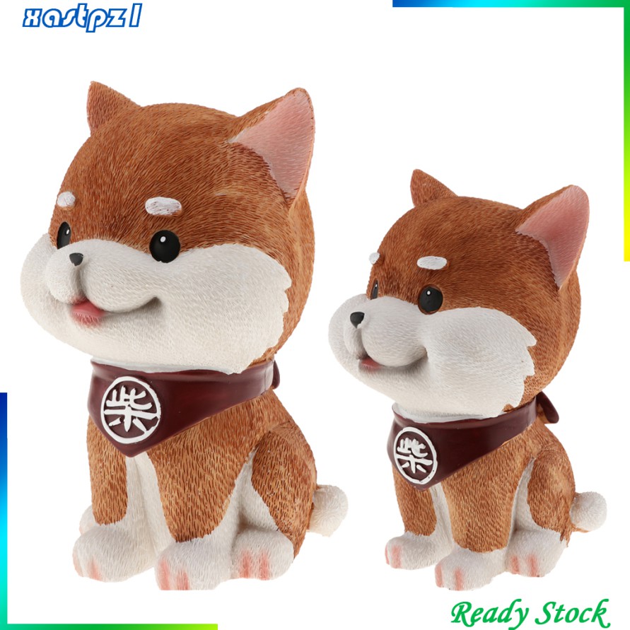 Ống Heo Tiết Kiệm Tiền Hình Chó Shiba Inu Đáng Yêu