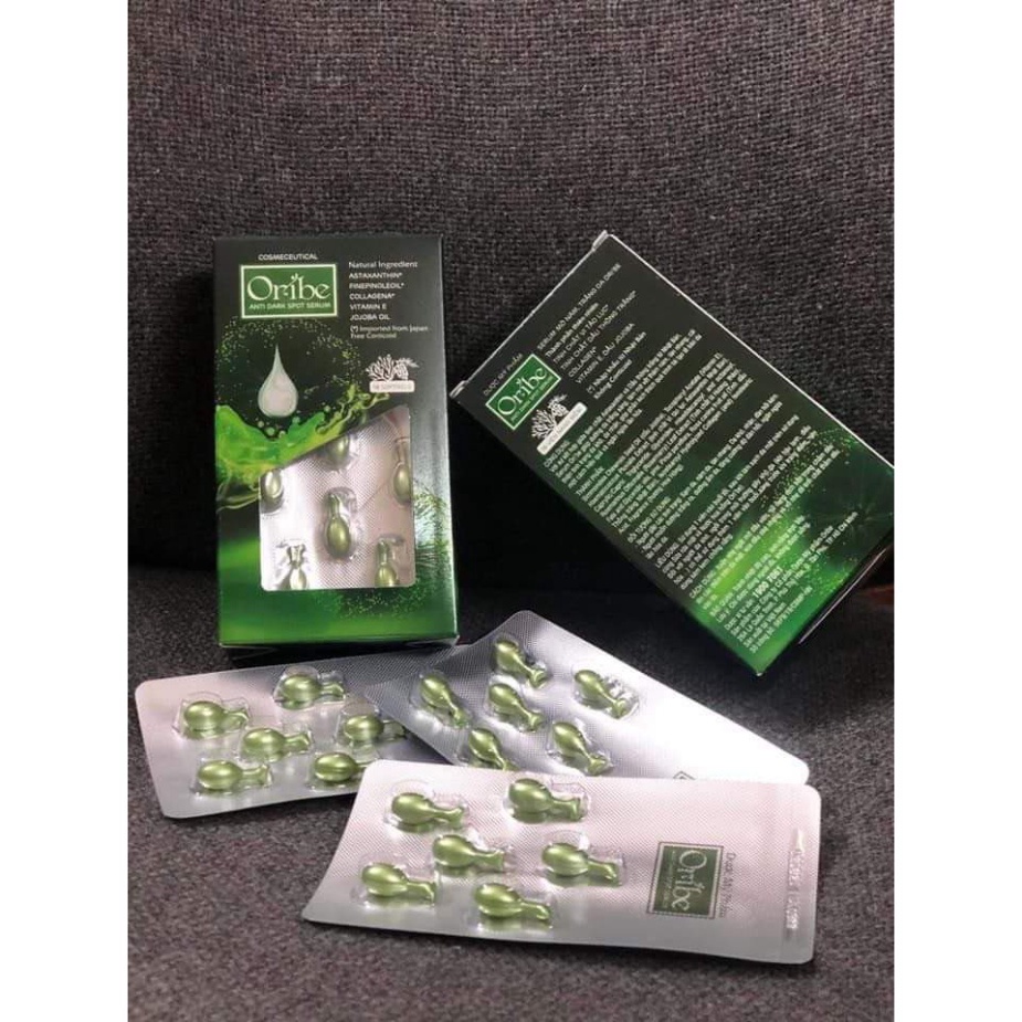 [Chính hãng] Viên Serum Oribe - Giúp mờ nám, trắng da. Cải thiện da khô nhăn (Hộp 36 Viên)