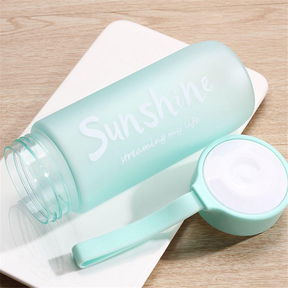 YIYU Bình Nước Nhựa PP Cấp Thực Phẩm Có Nắp Đậy Trong Suốt Chống Tràn Thiết Kế Đơn Giản