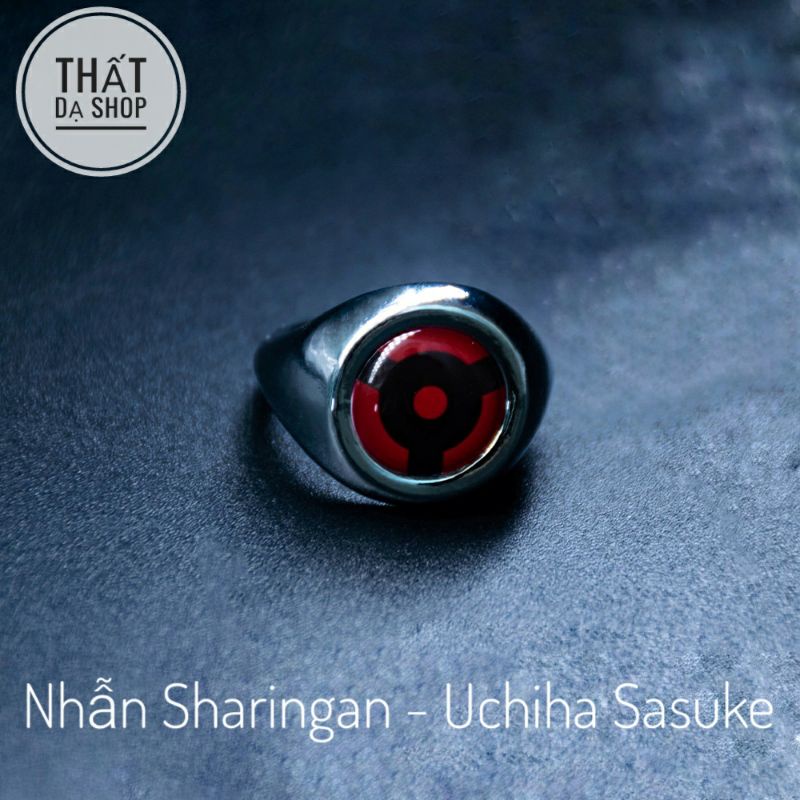 Nhẫn mô hình Sharingan phim Naruto.