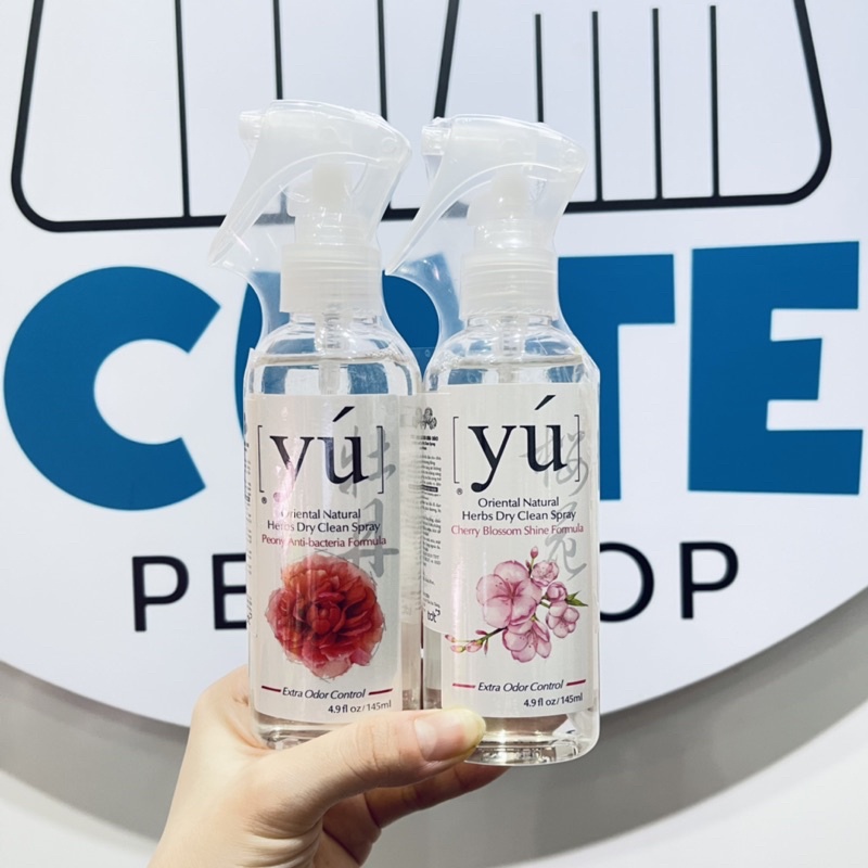 YU tắm khô cho chó mèo 145ml