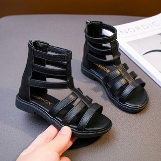 Giày Sandal chiến binh bé gái kéo khóa có ảnh thật size 26 - 37