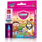[ MƯA GIÁ RẺ ]Bút sáp 12 màu Regular Master art (1 hộp)