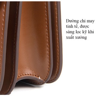 Túi đeo chéo nữ da bò ELIMINSA