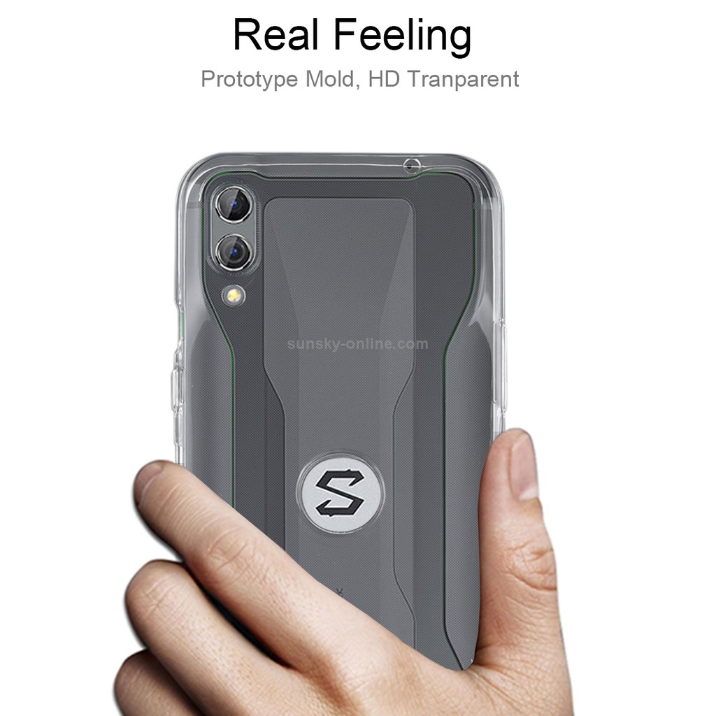 [Loại Tốt] Ốp lưng Xiaomi Black Shark 2/ Shark 2 PRO Silicon Dẻo trong suốt