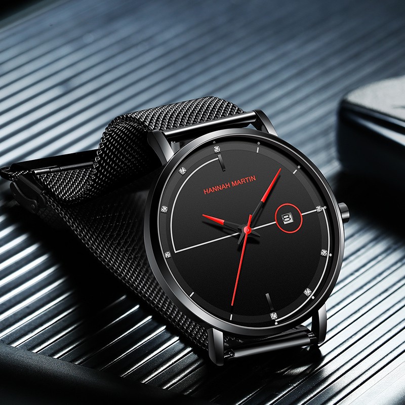Đồng Hồ Nam Hannah Martin Chính hãng - Đẳng Cấp - Model hm-10101 - dây thép không gỉ | BigBuy360 - bigbuy360.vn
